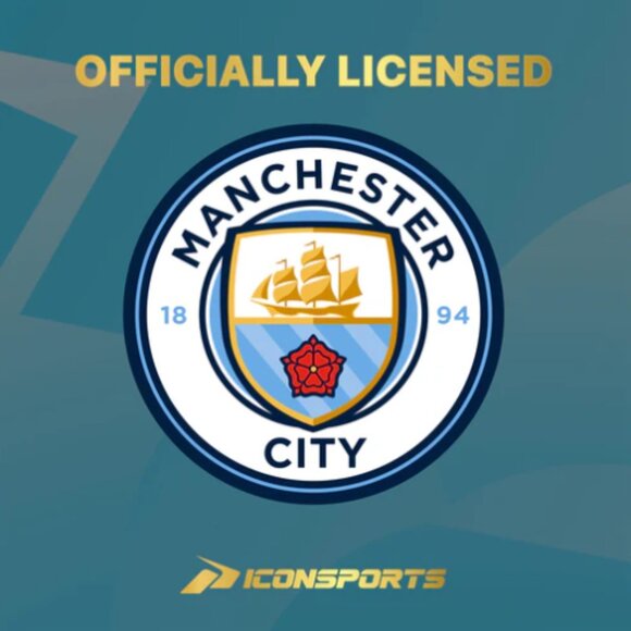 ICON SPORTS  MANCHESTER CITY soccer club hoodie. XL - Picture 4 of 5